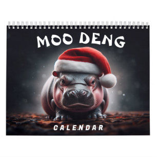 Moo Deng 2025 Calendar