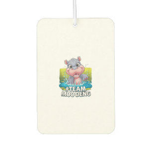 Moo-Deng Baby Pygmy Hippo cute zoo funny Tank Top_ Air Freshener