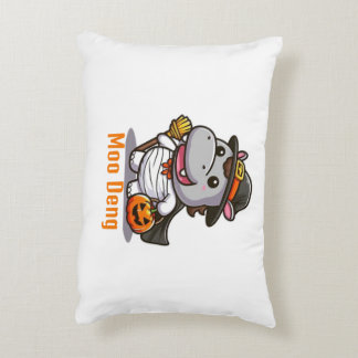 Moo Deng Halloween Pillow