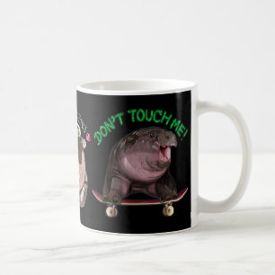 Moo Deng Hippo from Thailand Coffee Mug