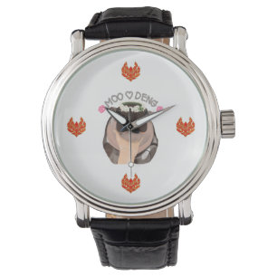Moo Deng Hippo from Thailand for watches. Watch
