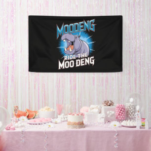 MOO DENG Hippo Ride The MOO DENG Banner