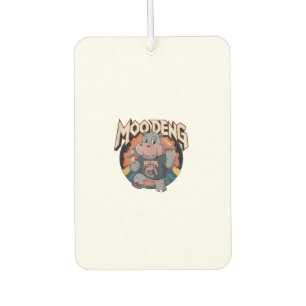 Moo-Deng Hippo The Famous Baby Pygmy Hippo Tank To Air Freshener