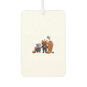 Moo Deng’s Halloween Party of Pumpkins and Fun! Ta Air Freshener