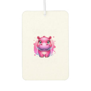 Moo Deng Save Moo-Deng Long Sleeve T-Shirt Air Freshener