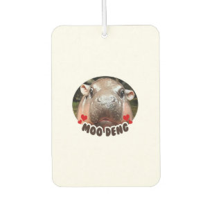 MOO-DENG THE FAMOUS BABY PIGMY HIPPO MOODENG - OFF AIR FRESHENER