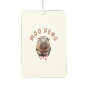 MOO-DENG THE FAMOUS BABY PIGMY HIPPO MOODENG T-Shi Air Freshener