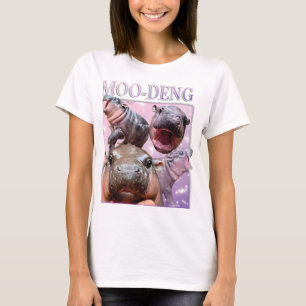 MOO-DENG THE FAMOUS BABY PIGMY HIPPO MOODENG T-Shirt