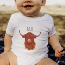 Moo Highland Cow,