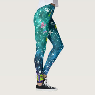 Moo Hoo Ha Ha!  Art par Micheal Leggings