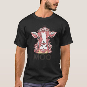 Moo I'm A Cow Cute Cow Moo Farm Animals Cow T-Shirt