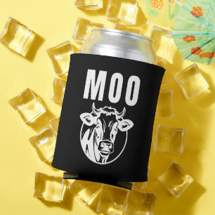 Moo I'm A Cow Funny Farm Can Cooler