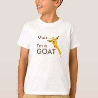 Moo... Im a Goat... Giraffe T-shirt