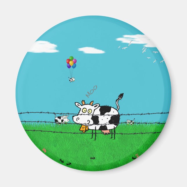 Moo Magnet (Front)