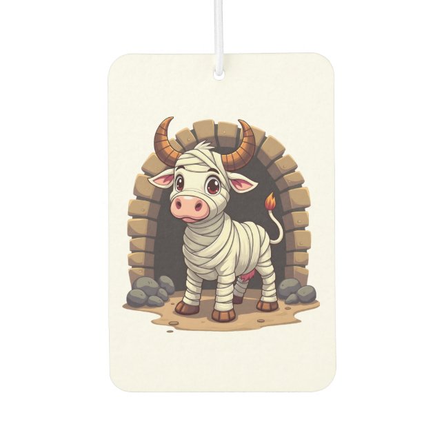 Moo-Mummy Returns Air Freshener (Front)
