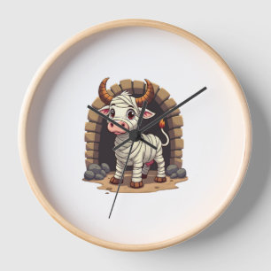Moo-Mummy Returns Clock