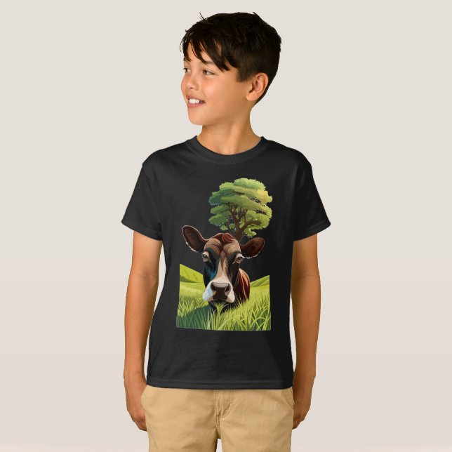 Moo-ning for a Massage T-Shirt (Front Full)
