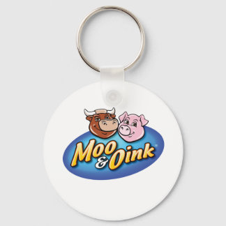 Moo & Oink Bottle Opener Keychain