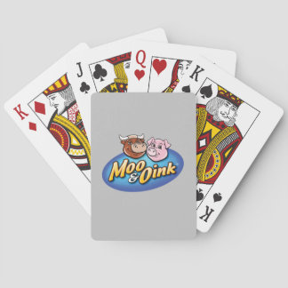 Moo & Oink Playing Cards