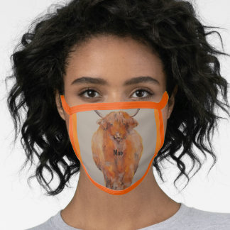 Moo Says The Coo Face Mask