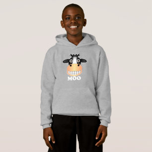 Moo - Sweat - shirt à capuche de basculement pour