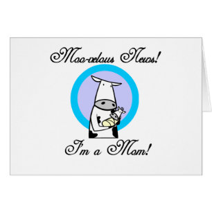Moo-velous New Mom Tshirts and Gifts