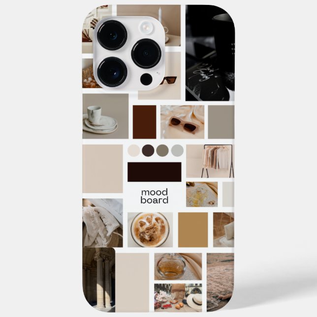 Mood Board Case-Mate iPhone Case (Back)