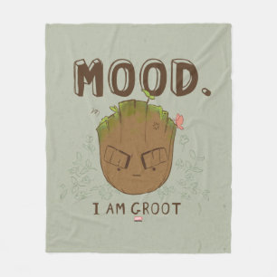 Mood. I Am Groot Fleece Blanket