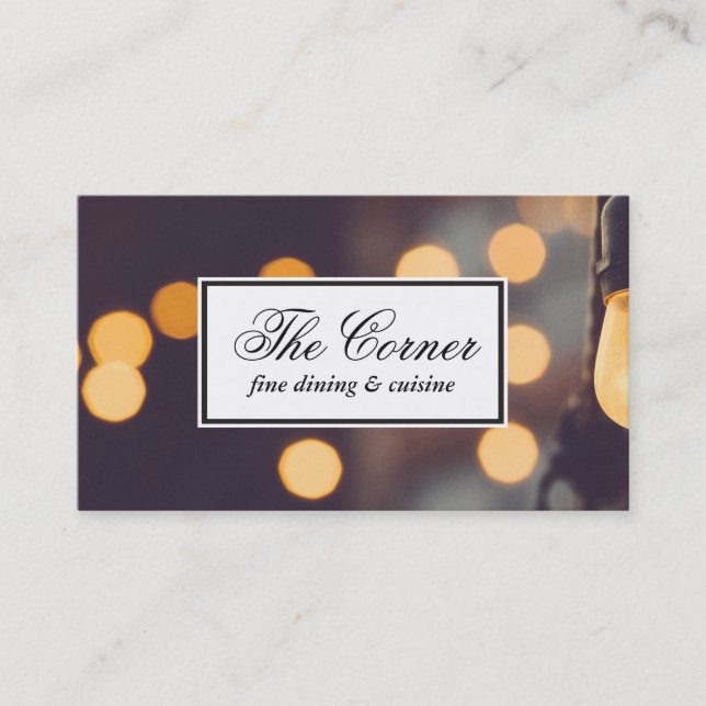 Mood Lights Business Card (Front)