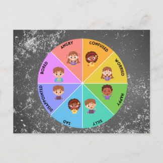 "Mood Meter" Emotional Postcard Design
