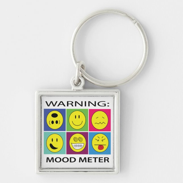 Mood Metre Key Chain (Front)