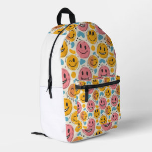 Mood Parade: Colourful Smiley Backpack