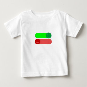 Mood Switch Emoji Baby T-Shirt