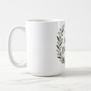 Mood Unavailable Botanical Crescent Moon Celestial Coffee Mug
