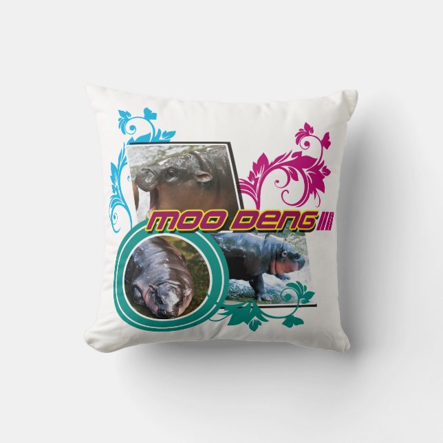 MooDeng Pillow (Front)