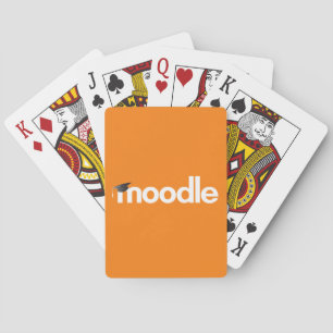 Moodle Playing Cards: Orange Cards