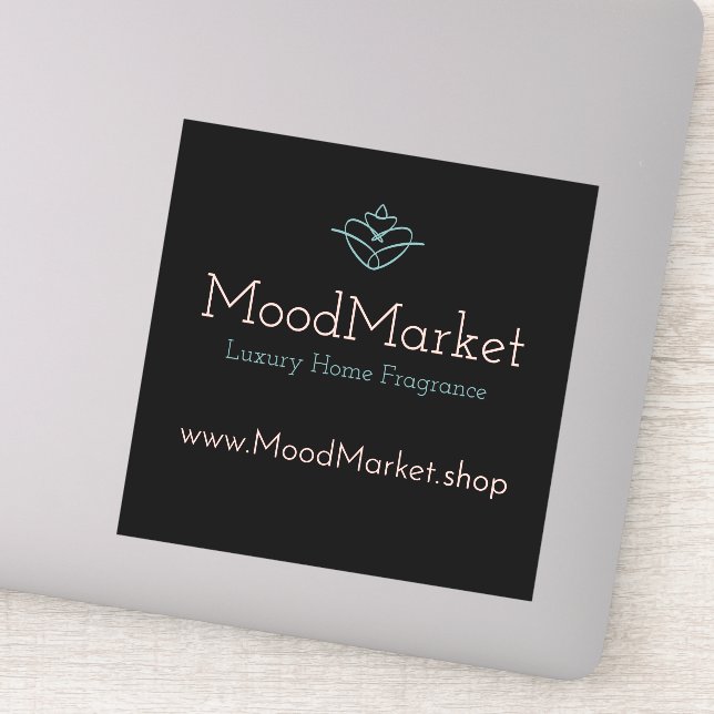 MoodMarket Street Team Sticker (Detail)