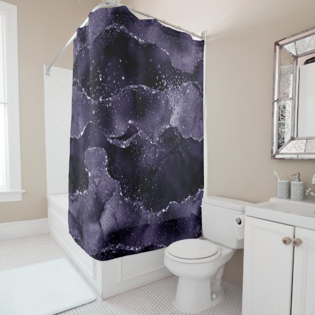 Moody Agate | Midnight Indigo Deep Purple Glam (In Situ)