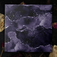 Moody Agate | Midnight Indigo Deep Purple Glam