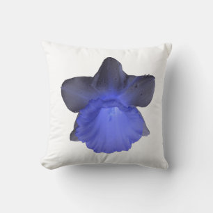 Moody Blue Driding Daffodil Coussin