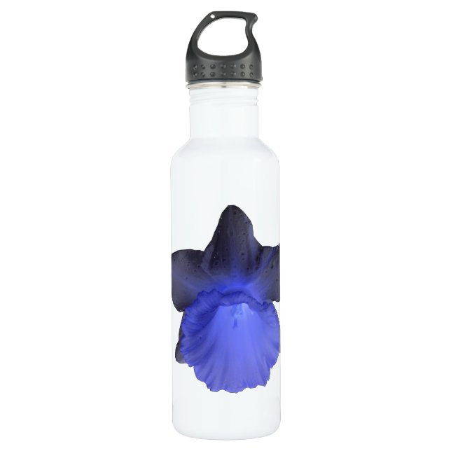 Moody Blue Dripping Daffodil 710 Ml Water Bottle (Front)