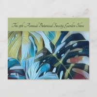 Moody Blue Monstera Botanical Direct Mail Promo