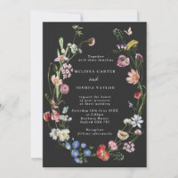 Moody Boho Dutch Flowers & Butterflies Wedding