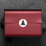 Moody Christmas Tree | Onyx Silvery Black Splatter Classic Round Sticker<br><div class="desc">Tis the season to decorate and entertain! Modern, dark, and moody abstract holiday tree and hand-lettered "Merry Christmas" in with a rich, luxe palette. This elegant festive design features a whimsical sparkly Christmas tree with a frisky paint splatter enhanced with faux metallic glitter. For other colours or matching products, please...</div>