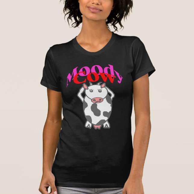 Moody Cow T-Shirt (Front)