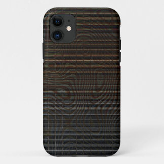 Moody Dark Abstract Pattern iPhone 11 Case