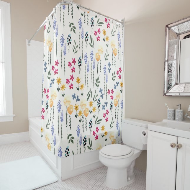 Moody Dark Victorian Botanical Floral Pattern (In Situ)