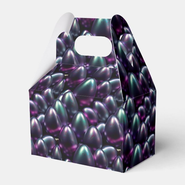 Moody Easter Eggs Favor Box (Front Side)
