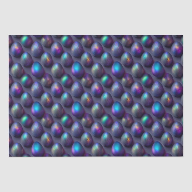 Moody Easter Eggs Tissue Paper (Front)
