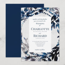 Moody Florals watercolour wedding